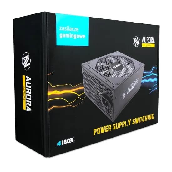 Ibox Zasilacz AURORA 700W 14 CM FAN ZIA700W14CMBOX, zdjęcie 1 z 8