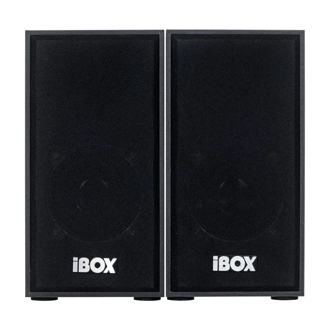 Ibox Zestaw głośników IGLSP1B (2.0; ciemne drewno), zdjęcie 1 z 7