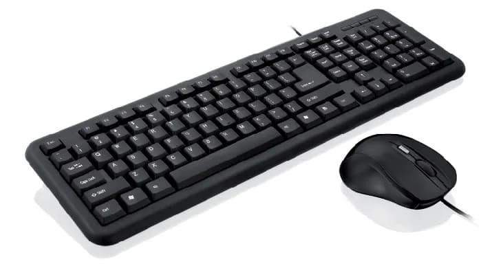 Ibox Zestaw klawiatura + mysz OFFICE KIT II KLAW. I MYSZ OPT.USB IKMOC2005070U (USB 2.0; (US), zdjęcie 1 z 4