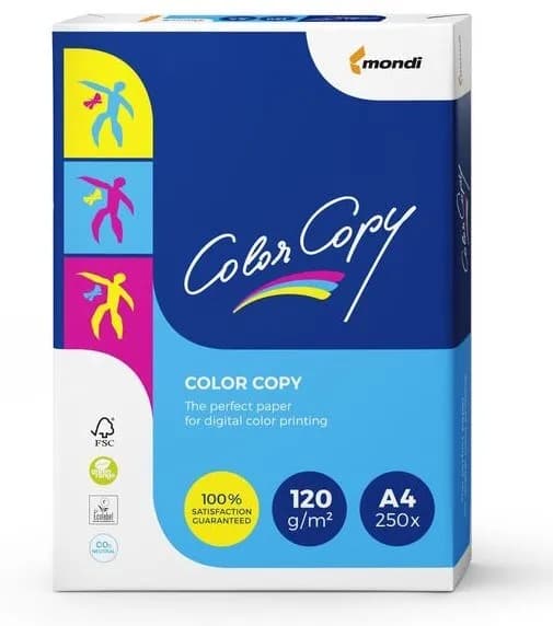 Igepa Papier xero ksero biurowy Mondi Color Copy 8687A12 (A4; 120 g/m2; 250 szt. arkuszy