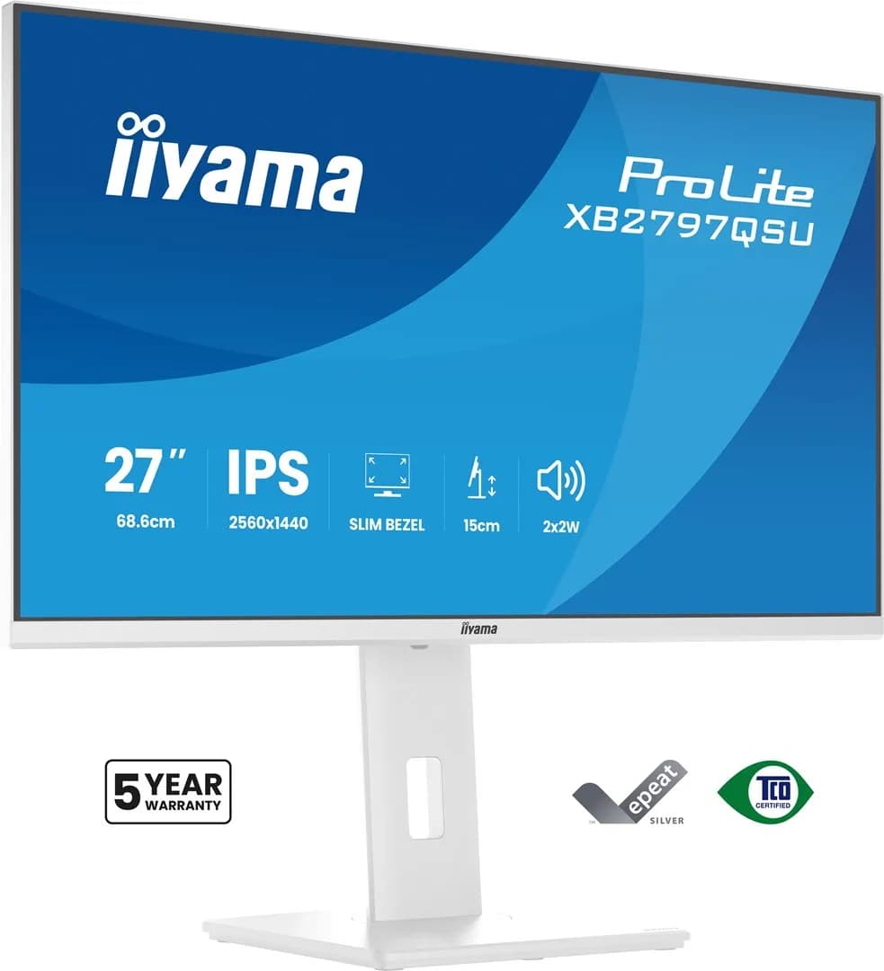 Iiyama MONITOR LED 27" XB2797QSU-W1, zdjęcie 1 z 12
