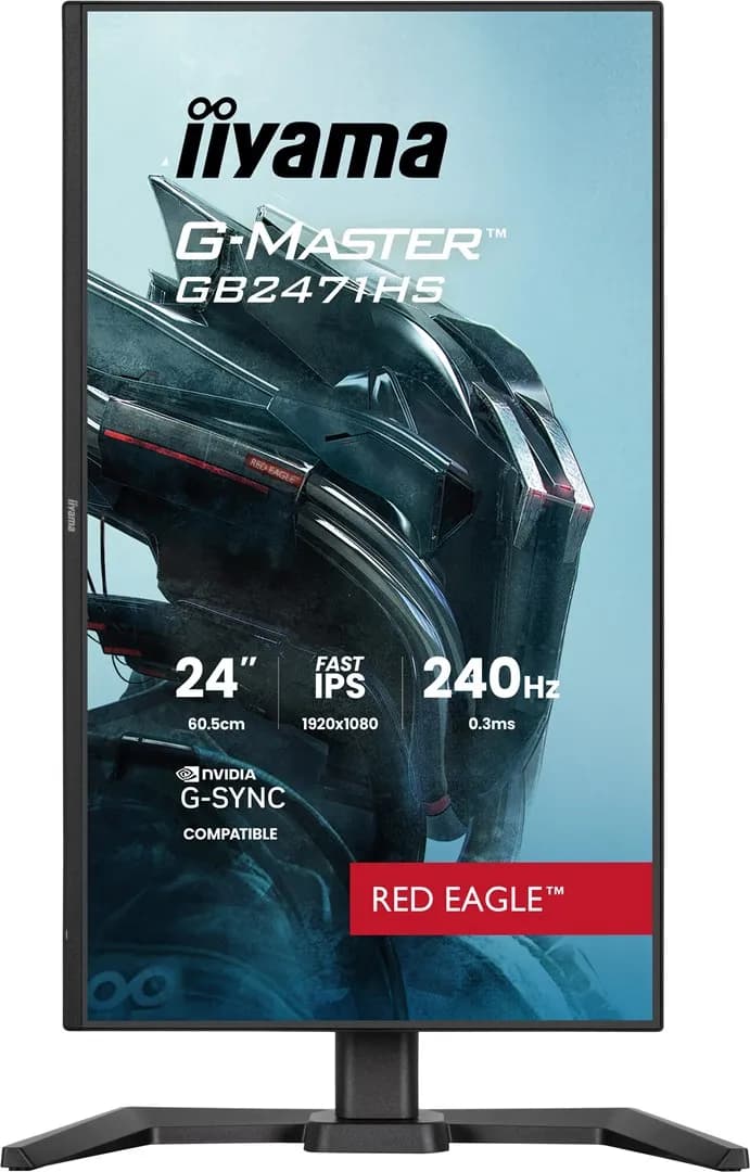 Iiyama MONITOR LED Fast IPS 23,8" GB2471HS-B1 Red Eagle 240Hz, zdjęcie 1 z 6