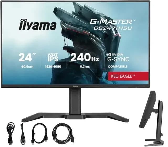Iiyama MONITOR LED Fast IPS 23,8" GB2471HSU-B1 Red Eagle 240Hz, zdjęcie 1 z 5