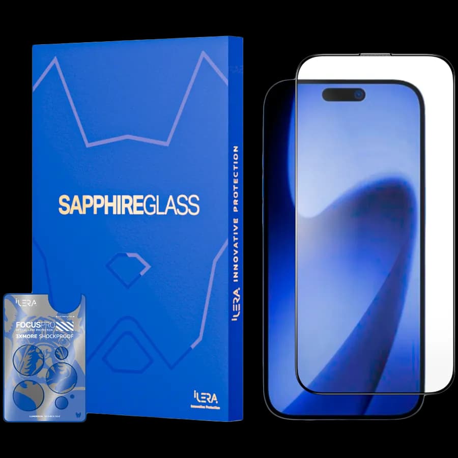 Ilera Sapphire Ultra Glass 2.0 for iPhone 18 Pro Max, zdjęcie 1 z 4