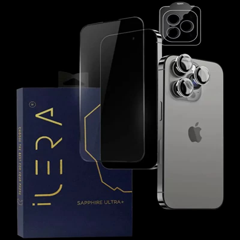 Ilera Sapphire Ultra + Glass Szkło ochronne do iPhone iPhone 16 Pro Max