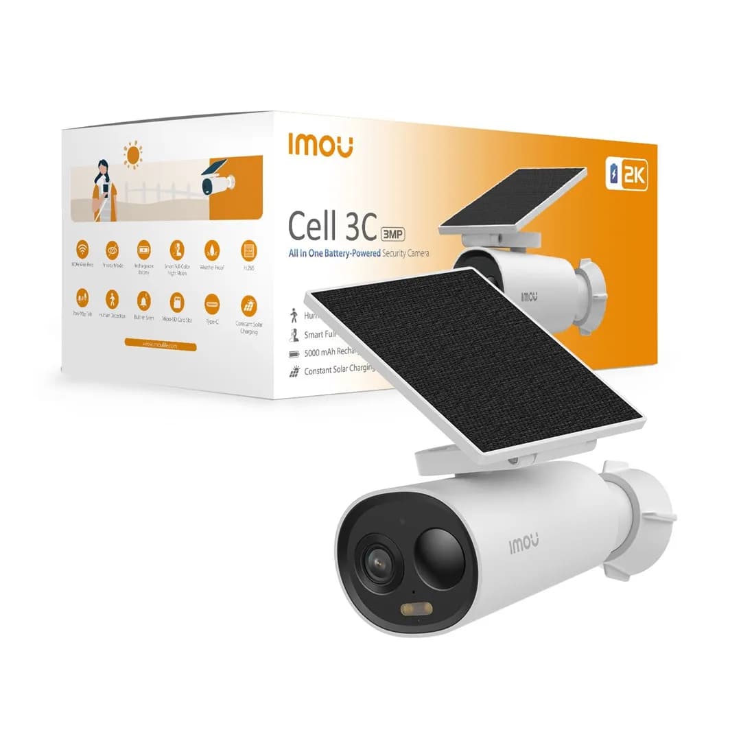 Imou Kamera IP bateryjna Cell 3C All-in-One 3MP Wi-Fi, zdjęcie 1 z 2