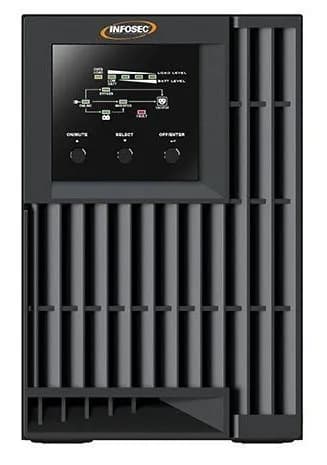 Infosec ZASILACZ AWARYJNY UPS E4 VALUE 1000, 1000VA, 800W, 3X C13, zdjęcie 1 z 3
