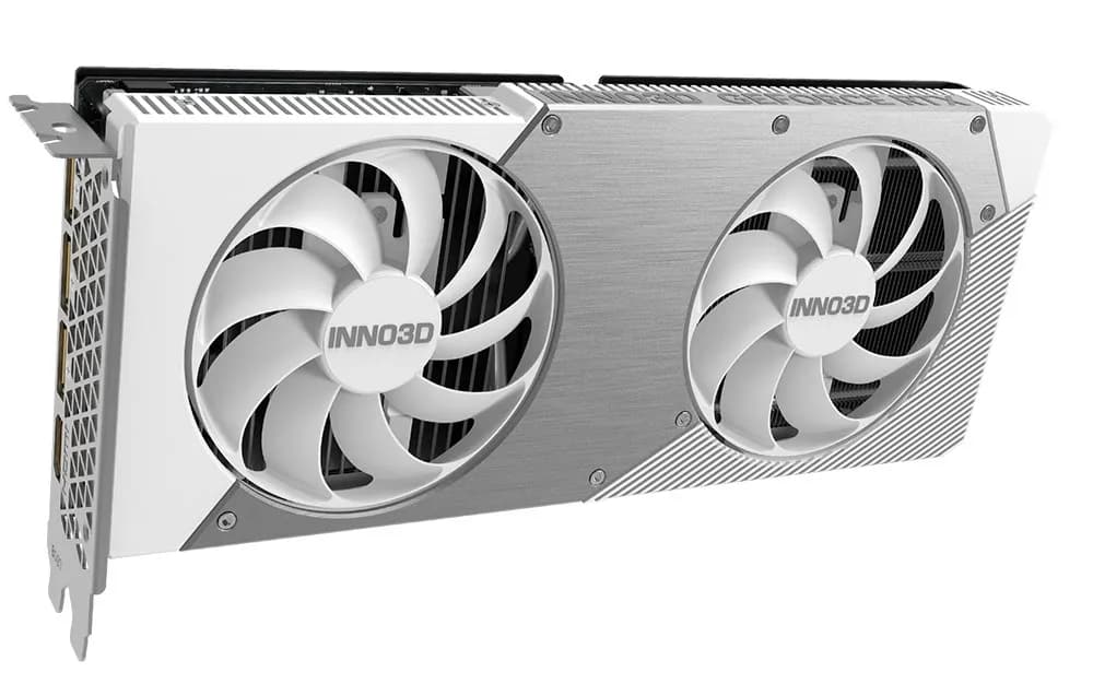 Inno3d Karta graf. RTX 5060 Twin X2 OC 8GB WHITE, zdjęcie 1 z 3