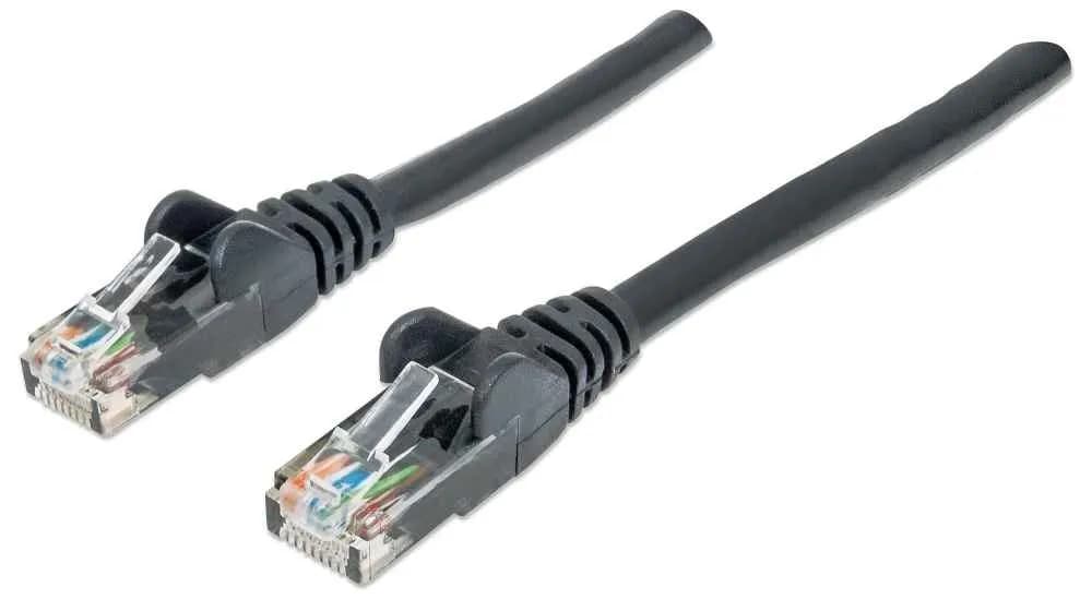 Intellinet PATCH CORD CAT6 UTP 3,0M CZARNY 100% MI, zdjęcie 1 z 5