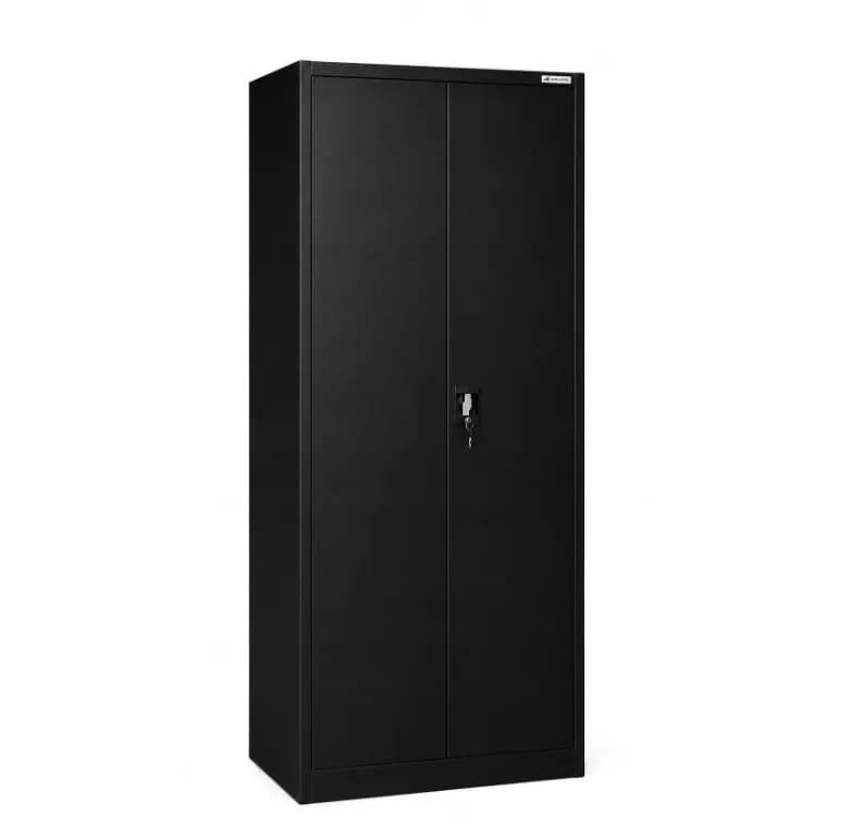 Iron Mate Szafa Gospodarcza Metalowa SATURN 185x90x45 Czarna RAL9005, zdjęcie 1 z 9