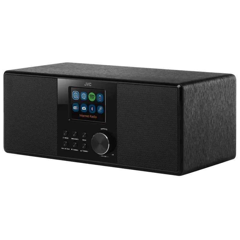 Jvc Radio internetowe RA-E981B Wi-Fi Bluetooth DAB+ Czarne, zdjęcie 1 z 7