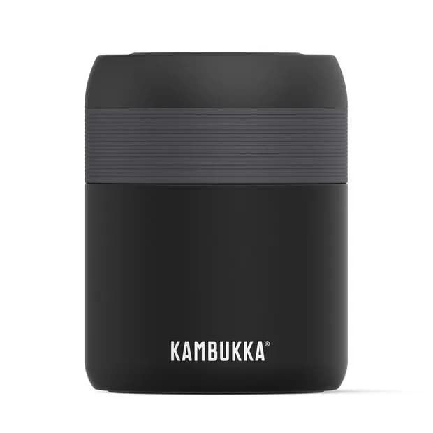 Kambukka Termos obiadowy Bora 600ml, Matte Black, zdjęcie 1 z 4