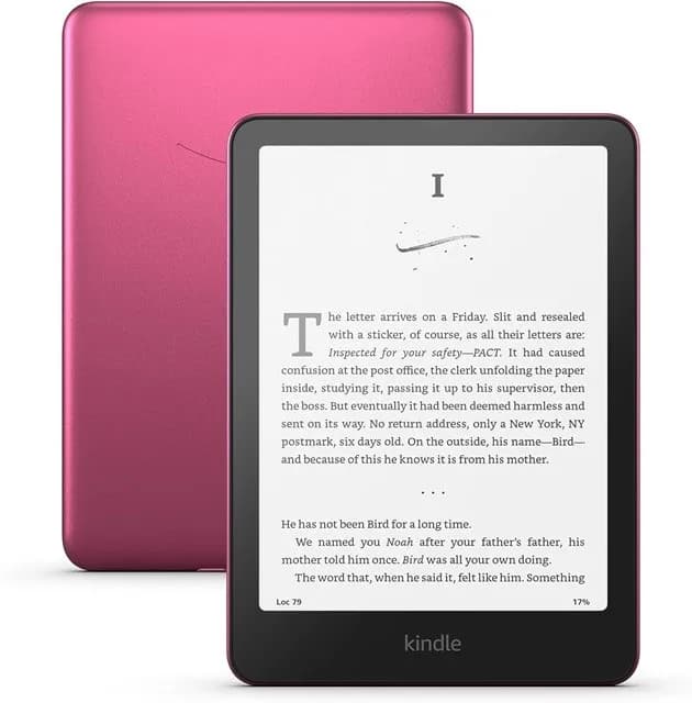 Kindle Czytnik E-booków Paperwhite (12 Generacja) 2024 7” glare-free 32GB Wi-Fi bezprzewodowe