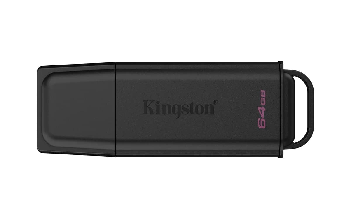 Kingston 64GB Portable USB 3.2 Gen 1 DataTraveler Exodia Black, zdjęcie 1 z 7