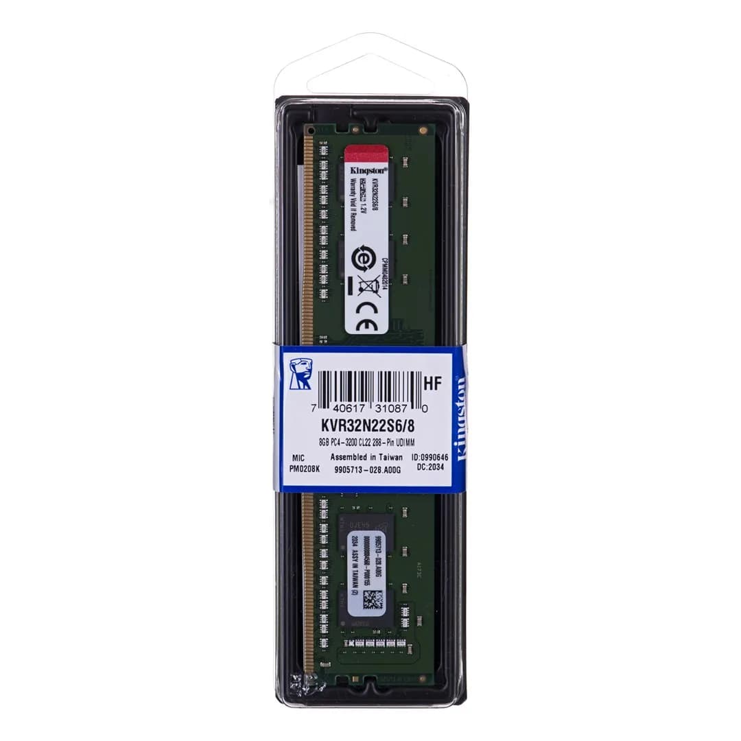 Kingston DDR4 8GB 3200MT/s CL22 DIMM
