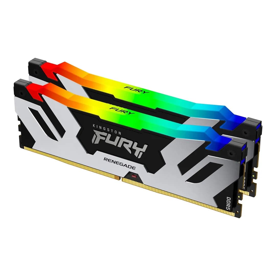 Kingston DDR5 96GB 6400MT/s CL32 DIMM (Kit of 2) FURY Renegade RGB XMP, zdjęcie 1 z 12