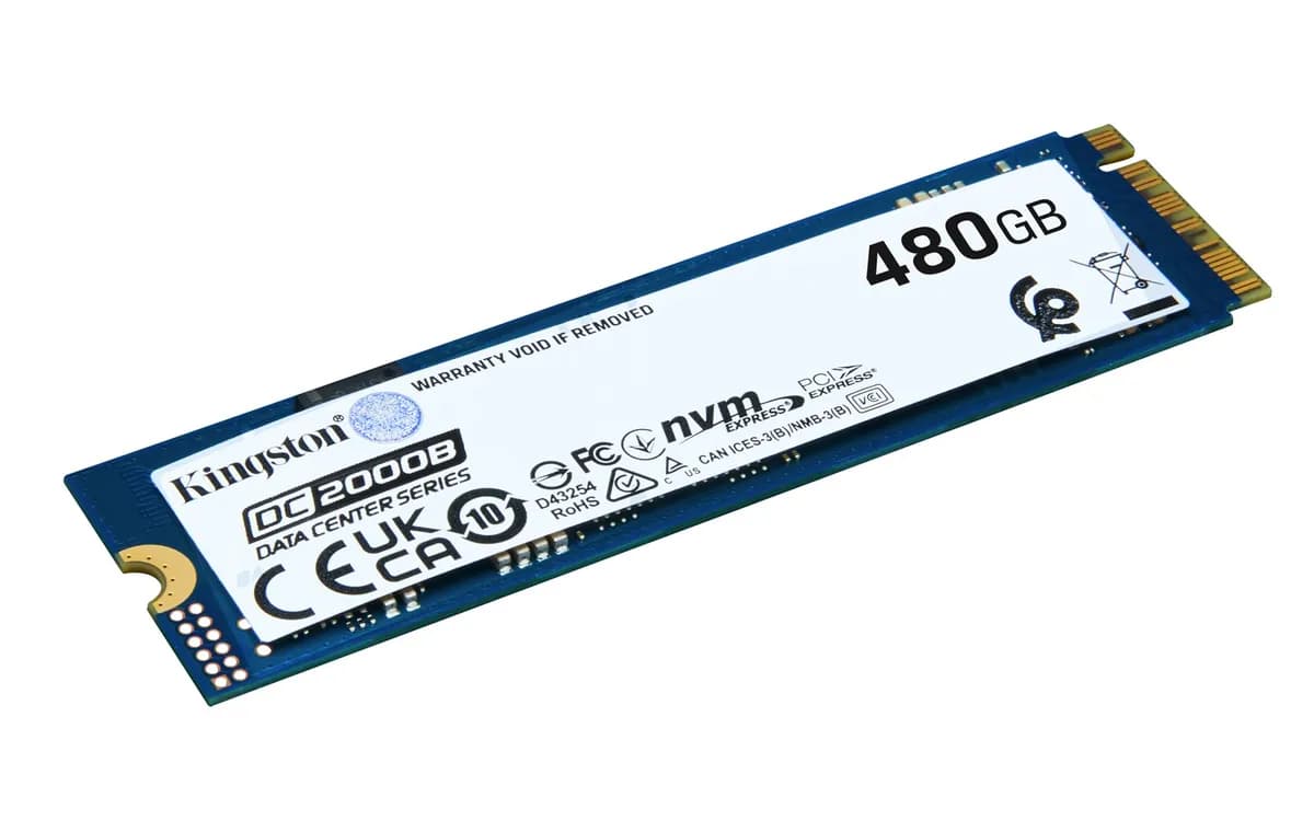 Kingston Dysk SSD DC2000B 480GB M.2 2280 (DWDP 0.4) SEDC2000BM8/480G, zdjęcie 1 z 12