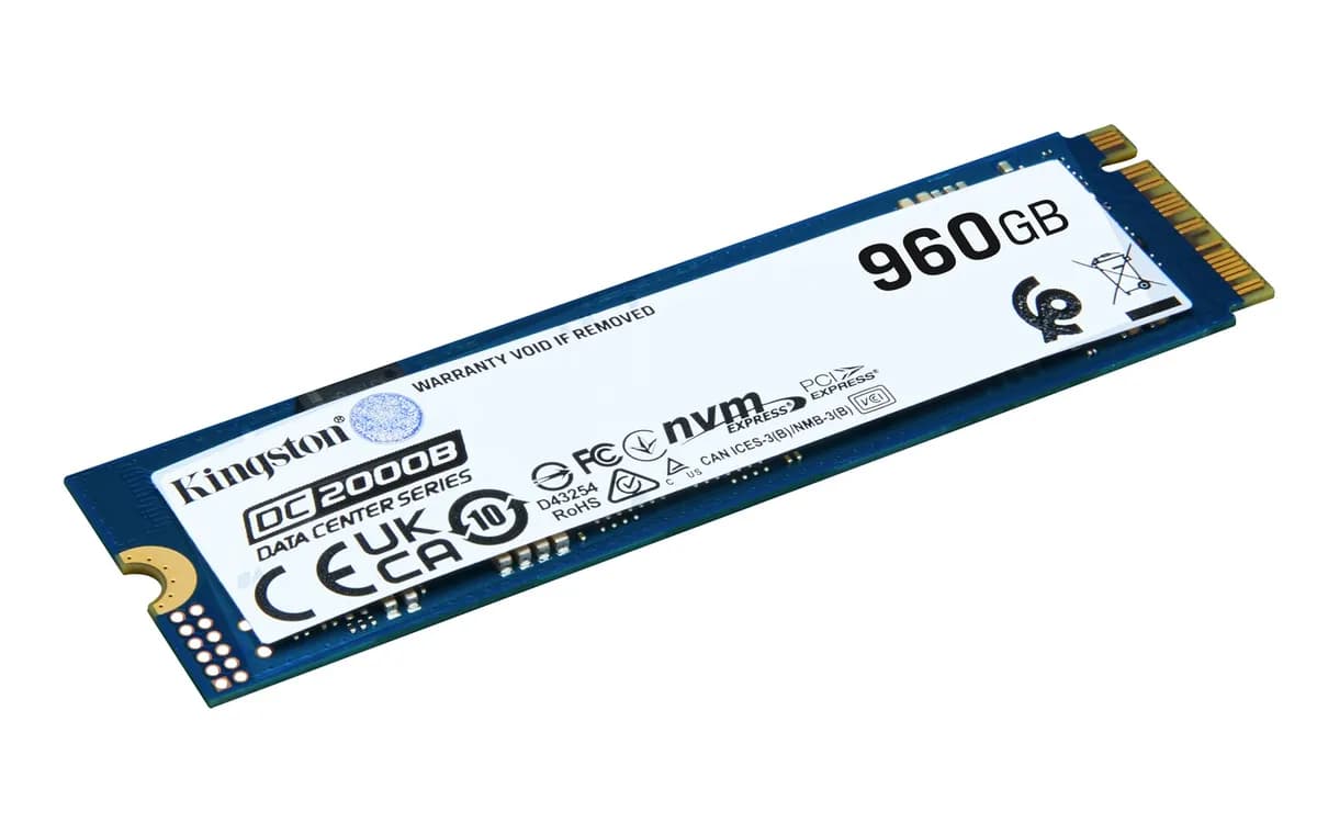 Kingston Dysk SSD DC2000B 960GB M.2 2280 (DWDP 0.4) SEDC2000BM8/960G, zdjęcie 1 z 12