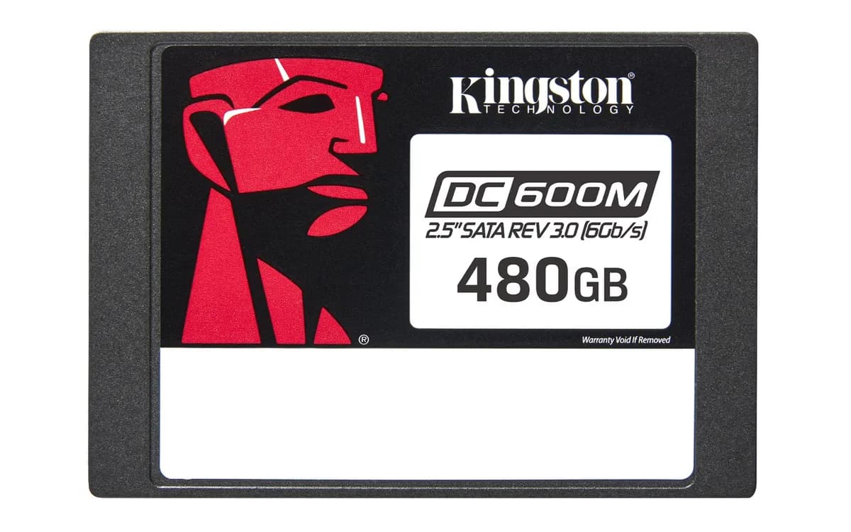 Kingston Dysk SSD DC600M 480GB SATA 2.5" SEDC600M/480G (DWPD 1), zdjęcie 1 z 4
