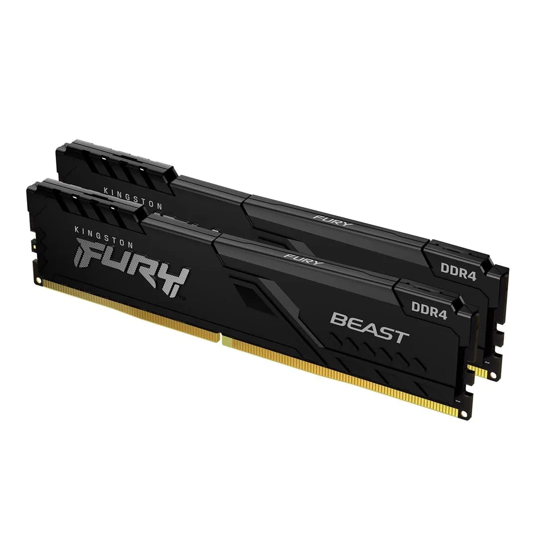 Kingston FURY DDR4 32GB (2x16GB) 3200MHz CL16 Beast Black, zdjęcie 1 z 7