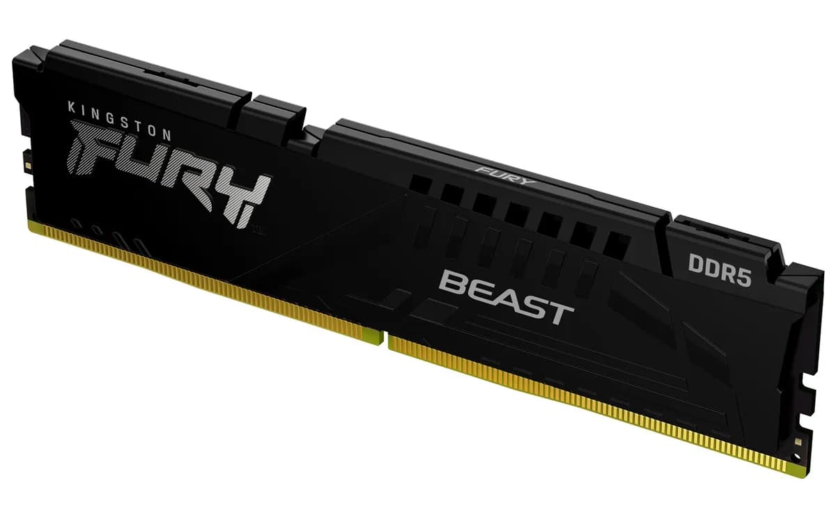 Kingston FURY DDR5 32GB (1x32GB) 5200MHz CL40 Beast Black, zdjęcie 1 z 12