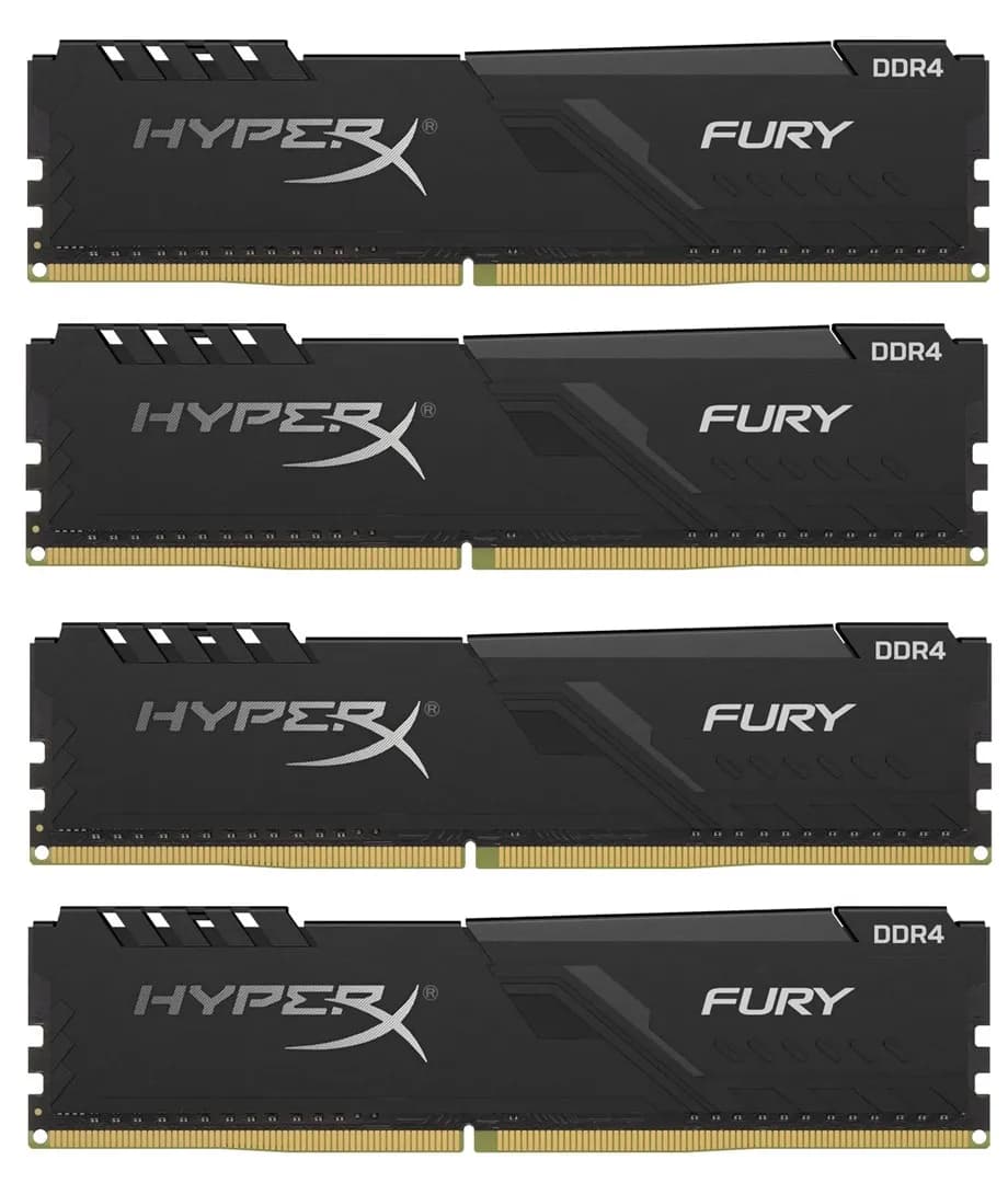 Kingston HyperX FURY DDR4 4x16GB 3000MHz Black, zdjęcie 1 z 4