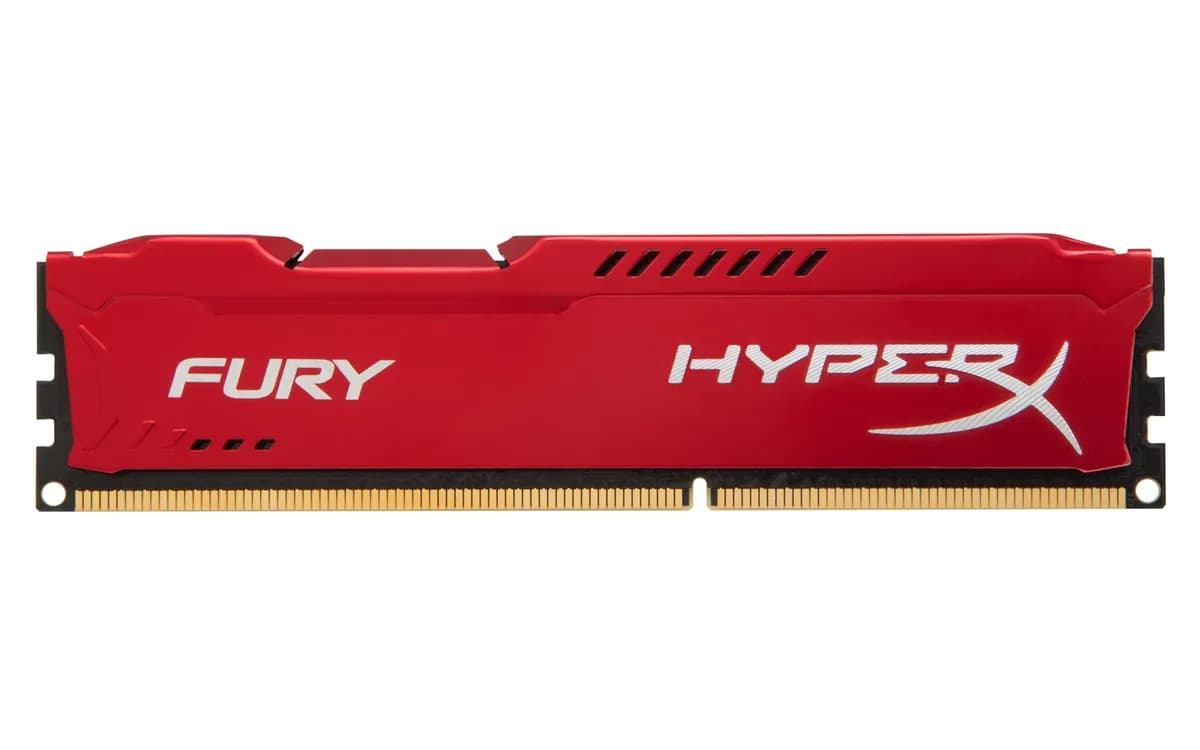 Kingston Pamięć HyperX FURY HX316C10FR/4 (DDR3 DIMM; 1 x 4 GB; 1600 MHz; CL10), zdjęcie 1 z 3