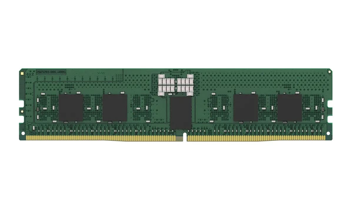 Kingston RDIMM 16GB DDR5 1Rx8 Micron D Renesas 5600MHz PC5-44800 KSM56R46BS8PMI-16MDI, zdjęcie 1 z 4