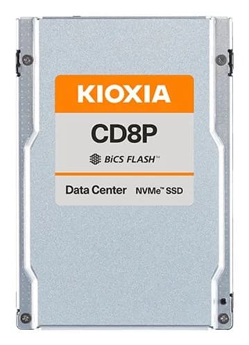 Kioxia Dysk SSD CD8P-R 3.84TB U.2 (15mm) NVMe PCIe 5.0 KCD8XPUG3T84 (DWPD 1) SIE