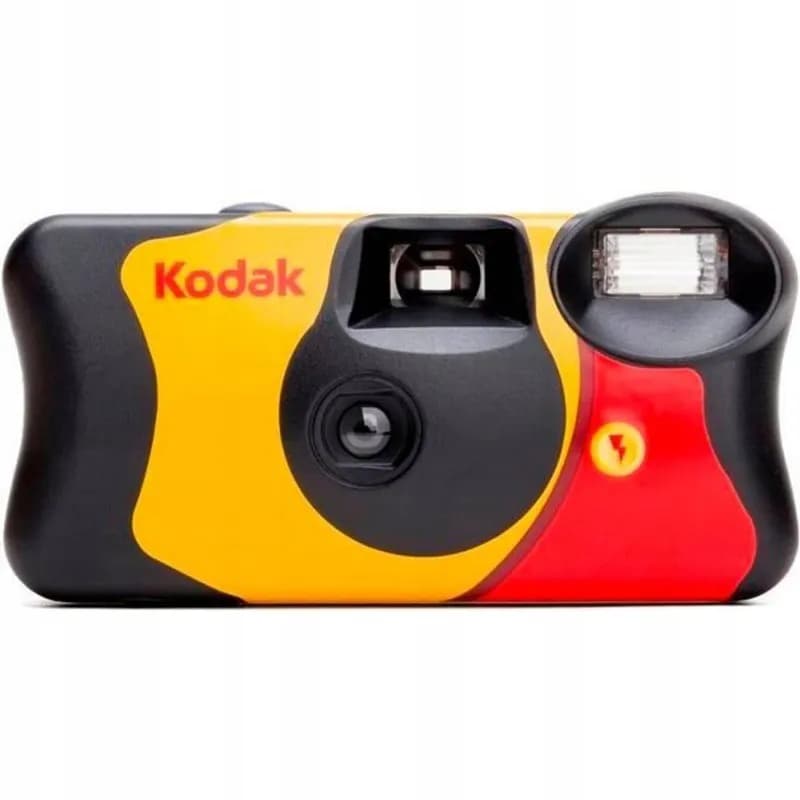 Kodak FUN SAVER Aparat fotograficzny jednorazowy z filmem kolorowym i FLASH z lampą błyskową, zdjęcie 1 z 2