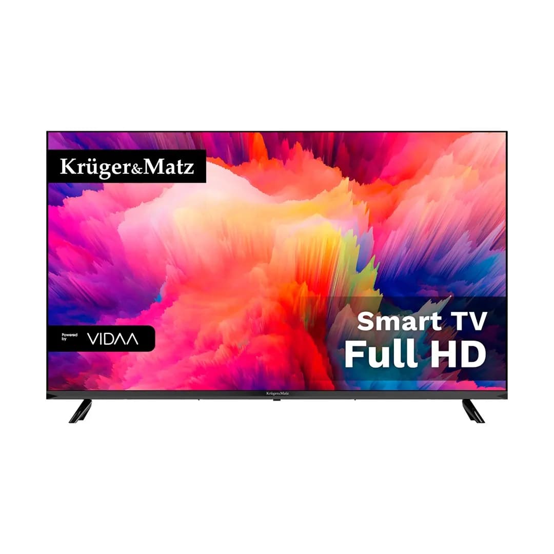 Kruger & Matz KRUGER&MATZ TELEWIZOR 40" KM0240FHD-V3 SMART DVB-T2/S2 H.265 HEVC, zdjęcie 1 z 8