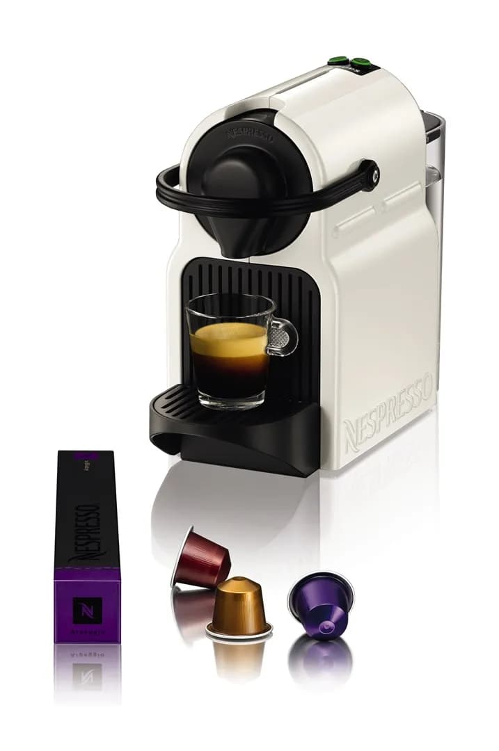 Krups Ekspres kapsułkowy XN 1001 NESPRESSO INISSIA ( 1260W ; kolor biały ), zdjęcie 1 z 2