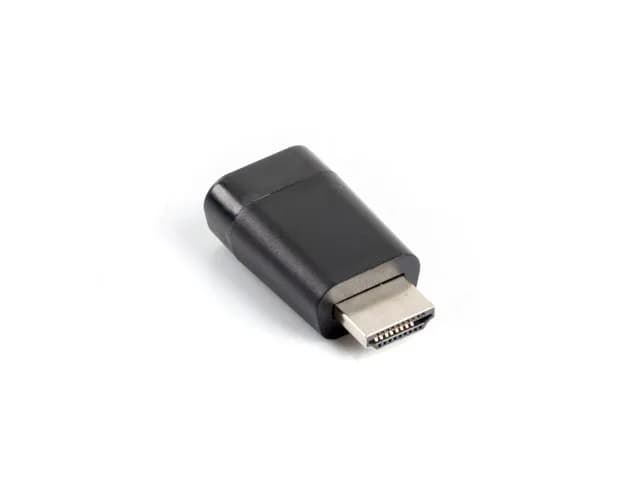 Lanberg Adapter AD-0016-BK (HDMI M - D-Sub (VGA) F; kolor czarny), zdjęcie 1 z 2