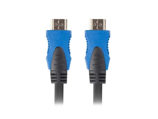 Lanberg Kabel CA-HDMI-20CU-0018-BK (HDMI M - HDMI M; 1,8m; kolor czarny), zdjęcie 1 z 2