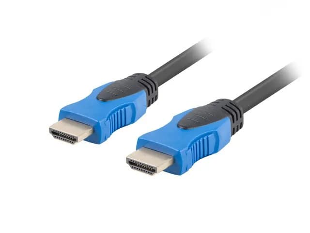 Lanberg Kabel CA-HDMI-20CU-0200-BK (HDMI M - HDMI M; 20m; kolor czarny), zdjęcie 1 z 4