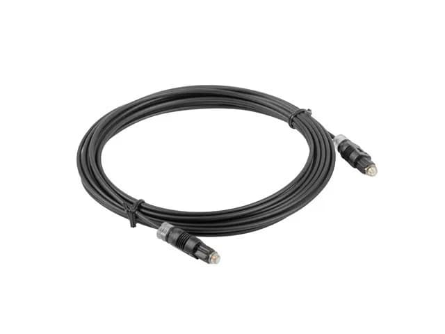 Lanberg Kabel CA-TOSL-10CC-0030-BK (Toslink M - Toslink M; 3m; kolor czarny), zdjęcie 1 z 3