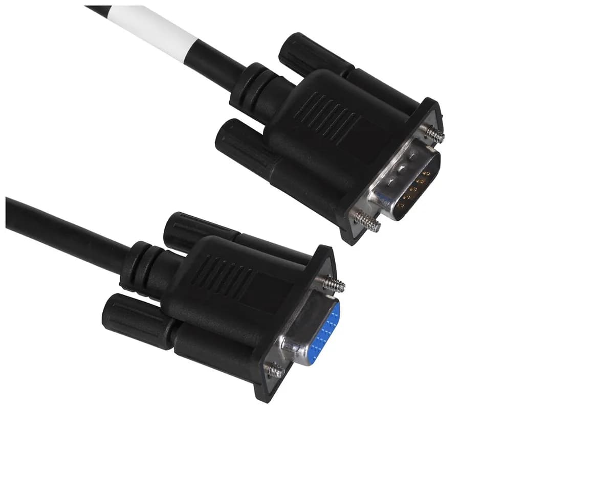 Lanberg Kabel CA-VGAC-10CC-0018-B+ (D-Sub (VGA) M - D-Sub (VGA) F; 1,8m; kolor czarny), zdjęcie 1 z 4