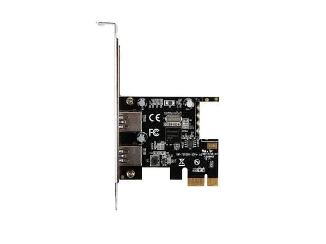 Lanberg KARTA PCI-E X1 -> 2X USB-A 3.1 GEN1 ŚLEDŹ LOW PROFILE PCE-US3-002, zdjęcie 1 z 3