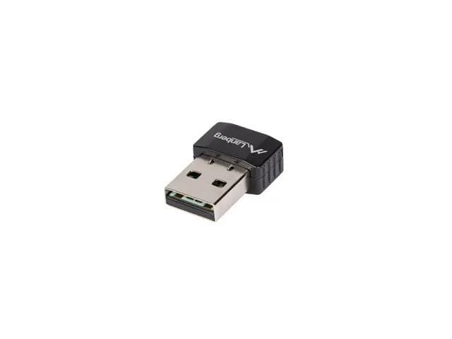Lanberg KARTA SIECIOWA BEZPRZEWODOWA WIFI USB AX300 1X WEWNETRZNA ANTENA, zdjęcie 1 z 5