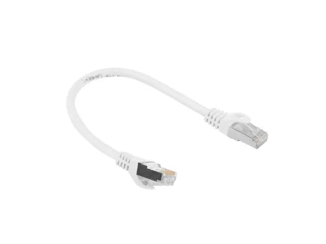 Lanberg PATCHCORD KAT.6 FTP 0.25M BIAŁY FLUKE PASSED, zdjęcie 1 z 2