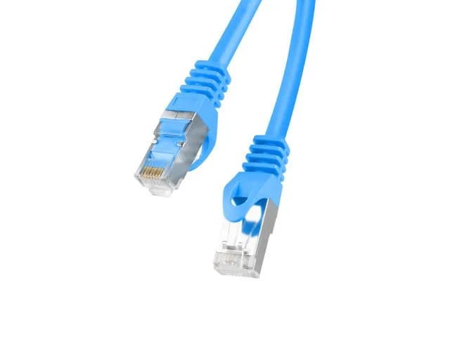 Lanberg PATCHCORD KAT.6 FTP 0.25M NIEBIESKI FLUKE PASSED, zdjęcie 1 z 2