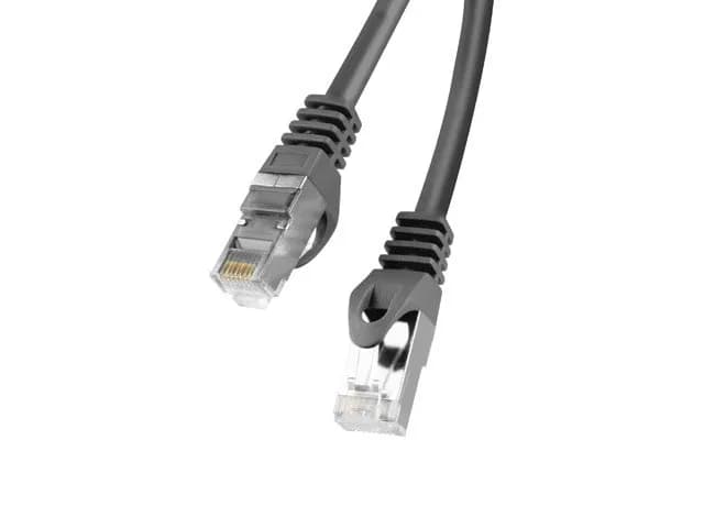 Lanberg PATCHCORD KAT.6 FTP 3M CZARNY FLUKE PASSED, zdjęcie 1 z 2