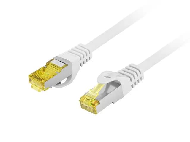 Lanberg PATCHCORD S/FTP KAT.6A 0.5M SZARY LSZH CU FLUKE PASSED PCF6A-10CU-0050-S, zdjęcie 1 z 2