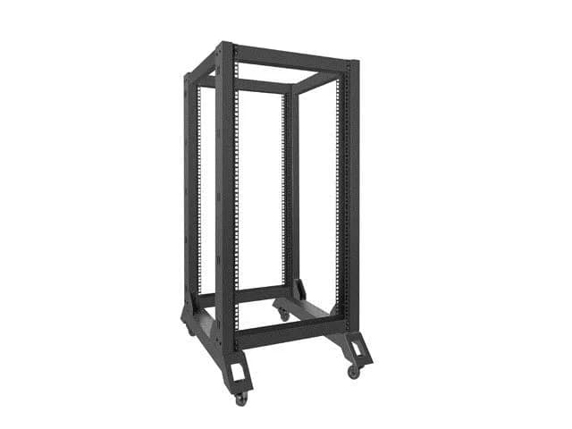 Lanberg Stojak rack OR01-6822-B (22U; kolor czarny), zdjęcie 1 z 6
