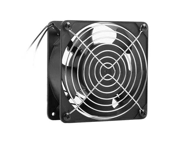 Lanberg WENTYLATOR DO SZAF 19" WISZĄCYCH LNABERG 120X120X38MM 230V CZARNY, zdjęcie 1 z 2