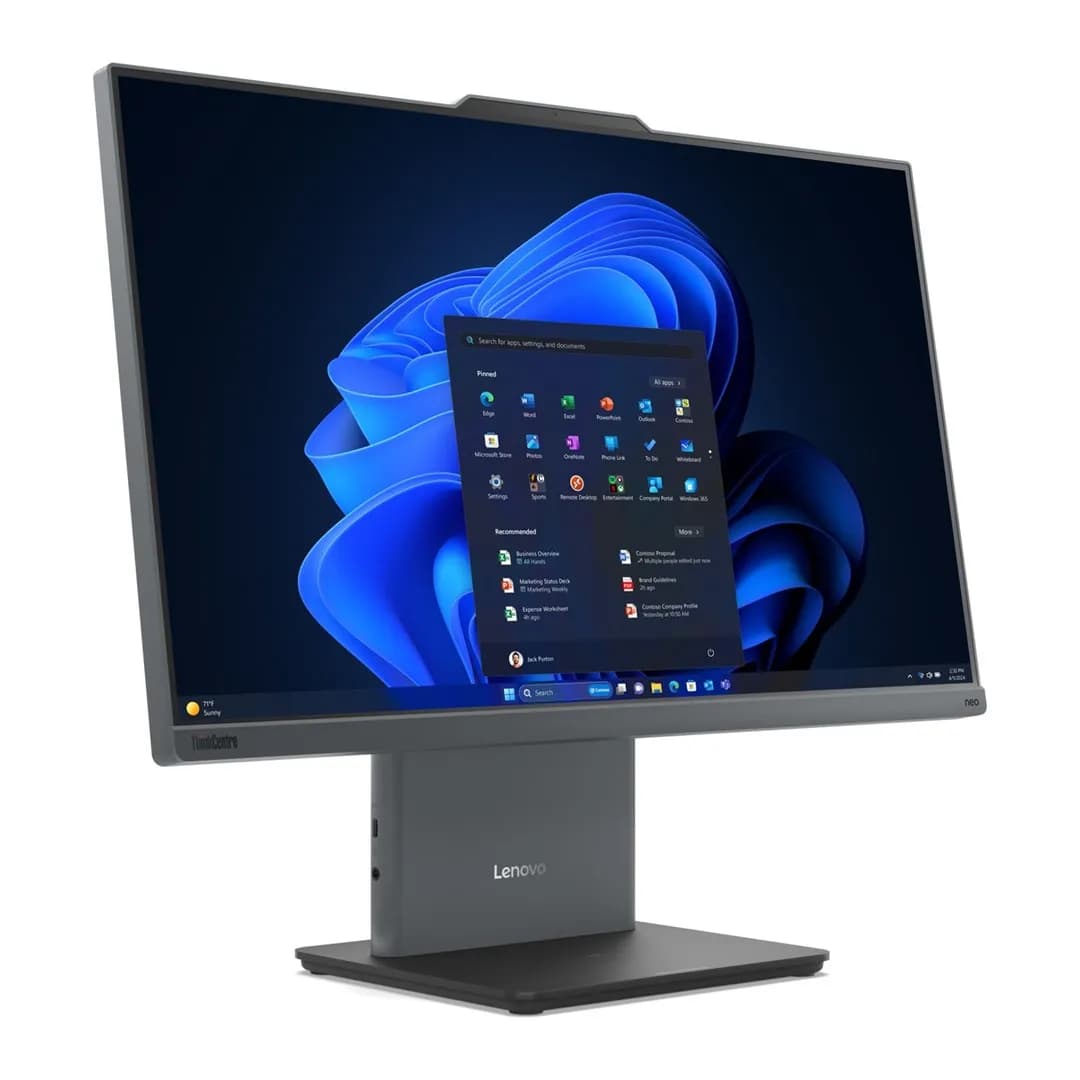Lenovo AIO ThinkCentre neo 50a G5 Core 7 240H 23.8"FHD Touch IPS 250nits AG 16GB DDR5 5200, zdjęcie 1 z 11