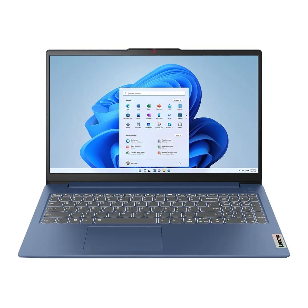 Lenovo IdeaPad Slim 3 15IRU8 i3-1315U 15.6" FHD IPS 300nits AG 8GB LPDDR5-4800 SSD512 Intel UHD, zdjęcie 1 z 12