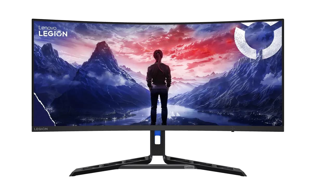 Lenovo Legion R34w-30 34" UWQHD VA 180Hz AG HDMI, DP Raven Black, zdjęcie 1 z 10