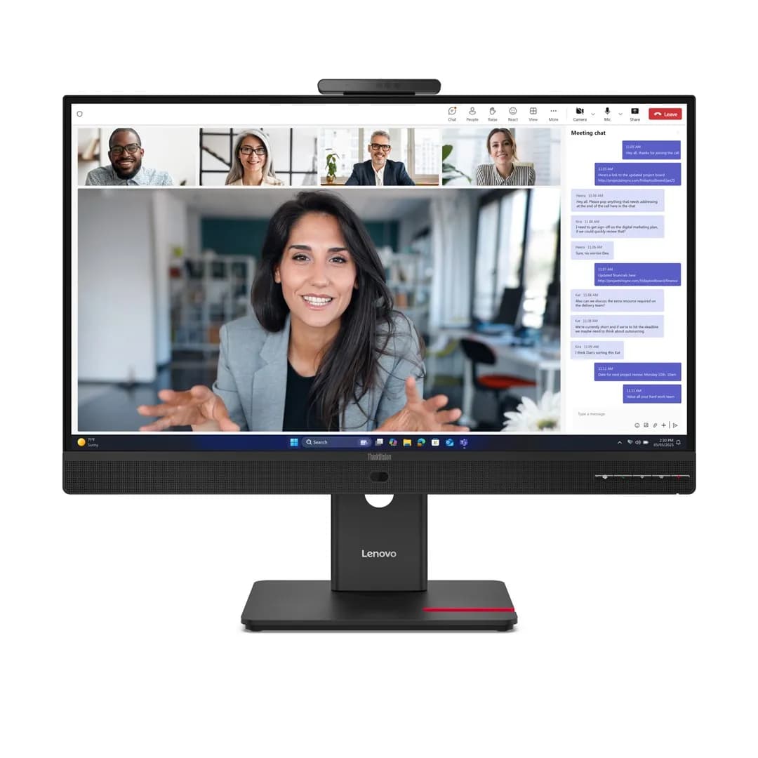 Lenovo Monitor ThinkVision 23,8" T24-4V (64B6MAT1EU), zdjęcie 1 z 12