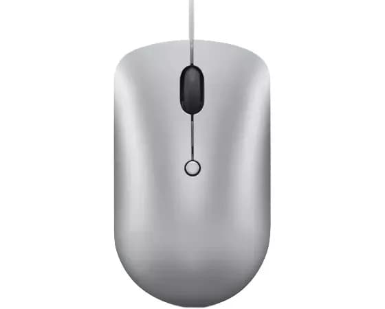Lenovo Mysz przewodowa 540 USB-C Wired Compact Mouse Cloud Grey, zdjęcie 1 z 5